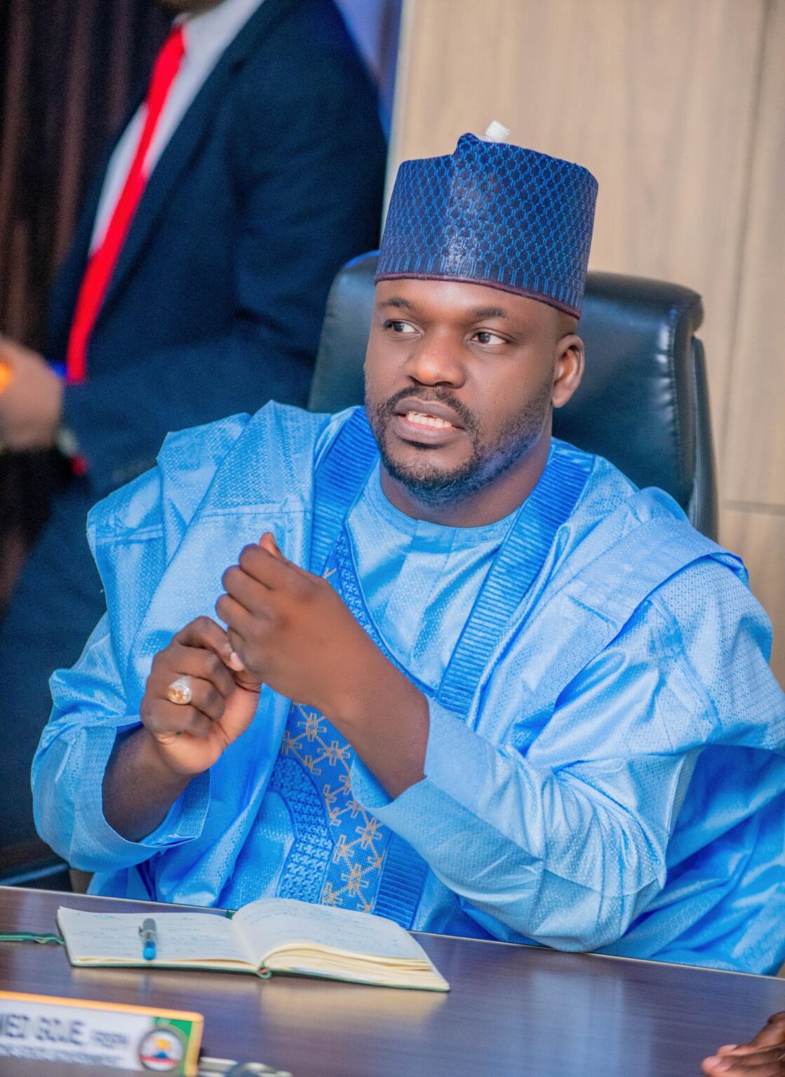 Dr. Mohammed Goje in formal traditional attire